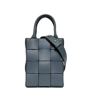 BOTTEGA VENETA 2way Bag Mini Cassette Shoulder Bag Gray